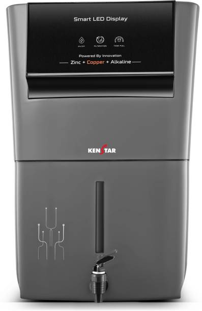 Kenstar Pureza 8 L RO + UF + UV + Copper + Alkaline + Mineralizer Water Purifier