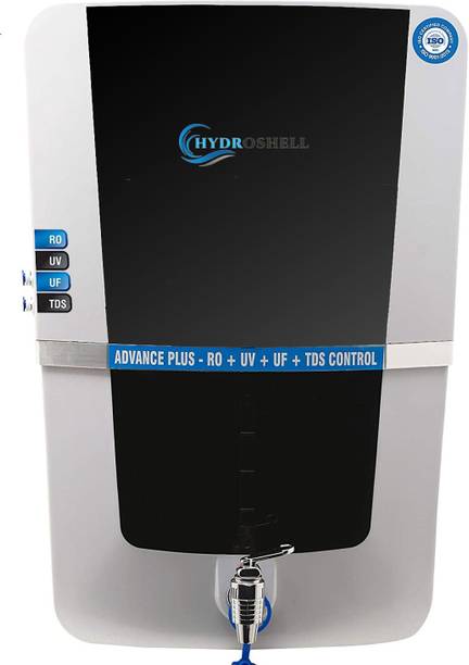 Hydroshell Water Purifier  With Mineral Filter 12 L RO + UV + UF + TDS Water Purifier