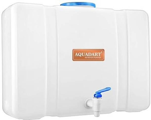 AquaDart Ro & Ac Reject Waste Water Collecting Translucent Storage Tank 18 Liters 18 L EAT Water Purifier