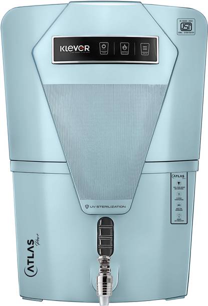 Klever ATLAS PRO+ 12 L RO + UV + UF + TDS + ALK + Copper Water Purifier