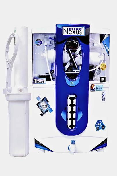nexus pure OPEL18 COPPER + ALKALINE 18 L RO + UV + UF + TDS Water Purifier