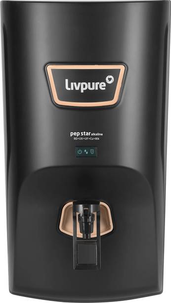 LIVPURE PEP-STAR 7 L RO + UF + UV + Copper + Alkaline Water Purifier