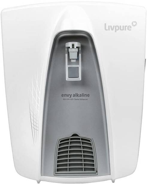 LIVPURE LIV-ENVY-ALKALINE 8 L RO + UV + UF + TDS + Alkaline 8 L RO + UV + UF + Alkaline Water Purifier