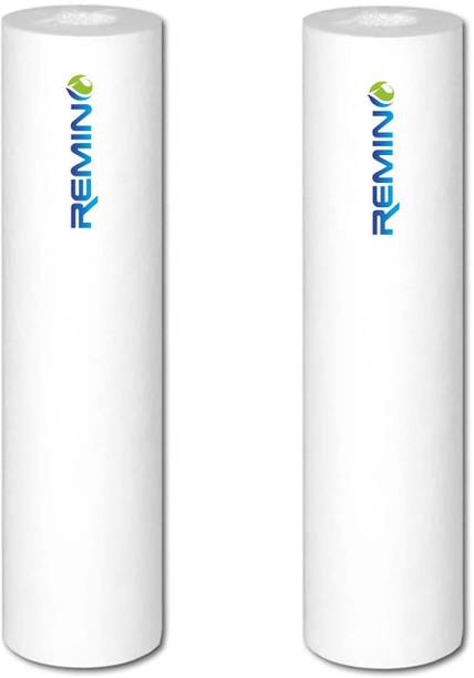 Remino 10 Inch 5 Micron Heavy Spun Pre Filter (PP) Cartridge 130 gm premium for 12 L RO + UV + UF + TDS Control Water Purifier