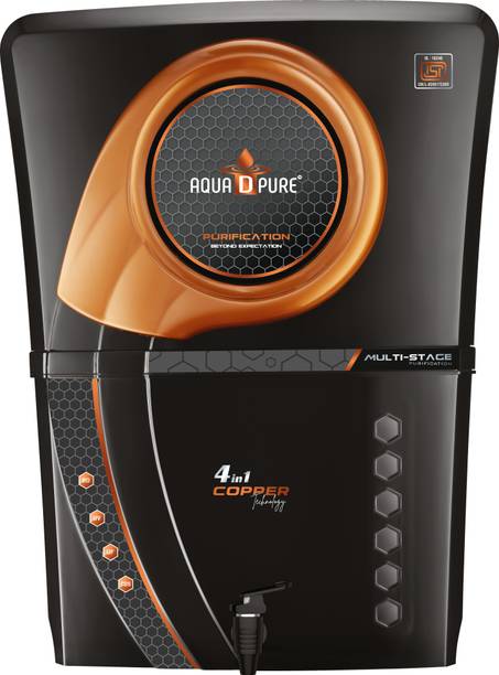 AquaDpure Alkaline + ORP With Goodness of Copper ,Suitable for All type Water supply 12 L RO + UV + UF + Alkaline Water Purifier