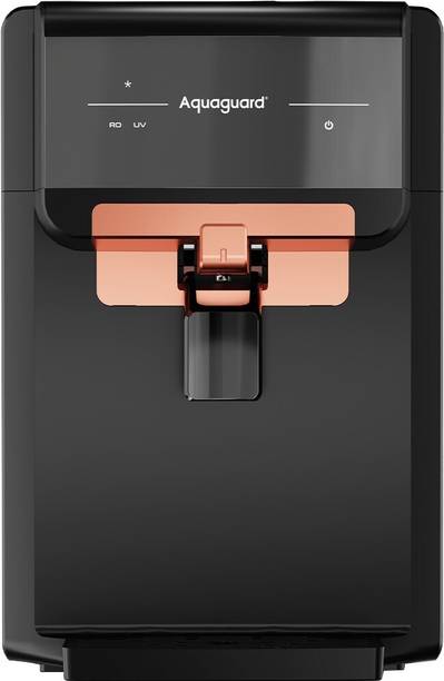 Aquaguard Eden RO+UV+MTDS+SS (GWPDERUMS00000, Black) 6 L RO + UV + MTDS Water Purifier