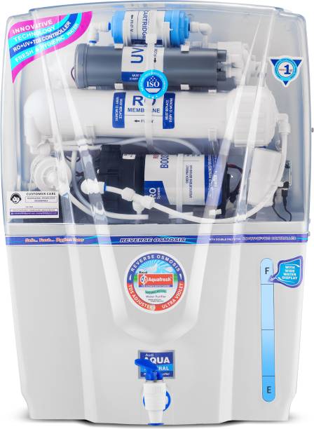 Aqua Fresh EPICAQUA ADJUSTER India 1st BIS (IS 16240 :2023) CM/L8100159306 15 L RO + UV + UF + ATDS Water Purifier with Prefilter