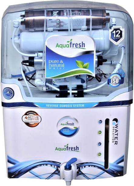 Aqua Fresh wavex COPPER MINERAL+ro+uv+tds 15 L 15 L RO + UV + UF + TDS Water Purifier