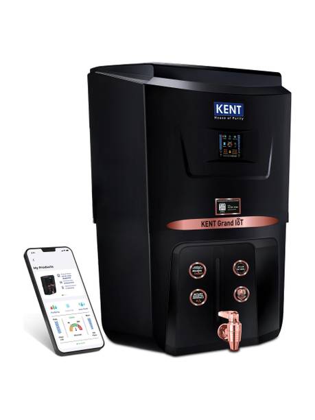 KENT Grand IoT 8 L RO + In-Tank UV + UF + Copper + Alkaline + Minerals + TDS Control Water Purifier