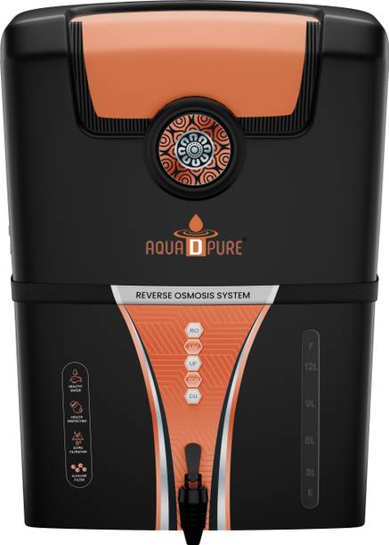 AquaDpure Copper + Alkaline 12 L RO + UV + UF + Copper + Alkaline + TDS Control Water Purifier