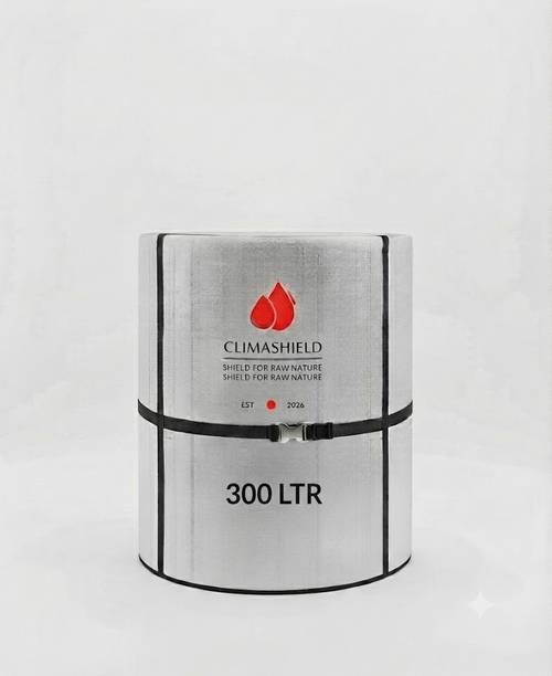 climashield 300L Aluminum Insulated Water Tank Cover | All-Weather Protection 300 L Water Tank