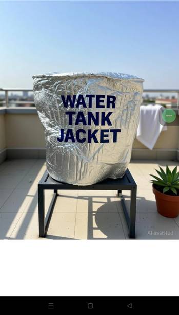 RatchetRider Water Tank Insulation Cover for Outdoor Overhead Tanks with Adjustable Straps 750 L Water Tank