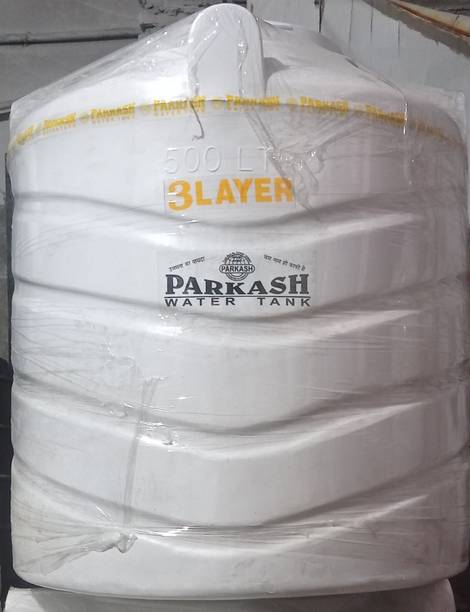 parkash 500 LTR (3 LAYER ) 500 L Water Tank