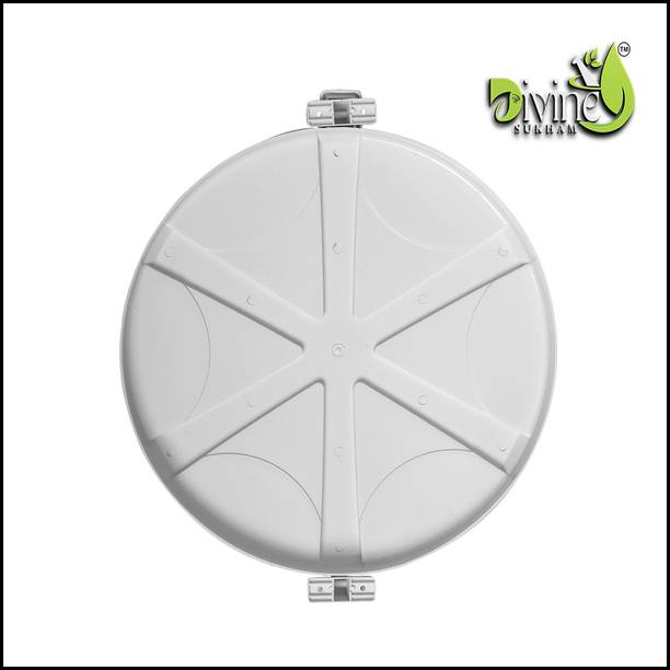 DIVINE SUKHAM Pure Unbreakable Plastic Water Tank Open & Closing Lid 500L 750 L Water Tank