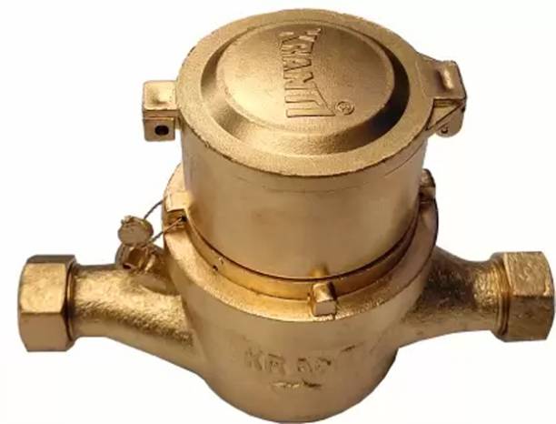 kranti Water Meter ISI Marked Mechanical Drive Threaded Ends Model: KAMG Class A Watermeter