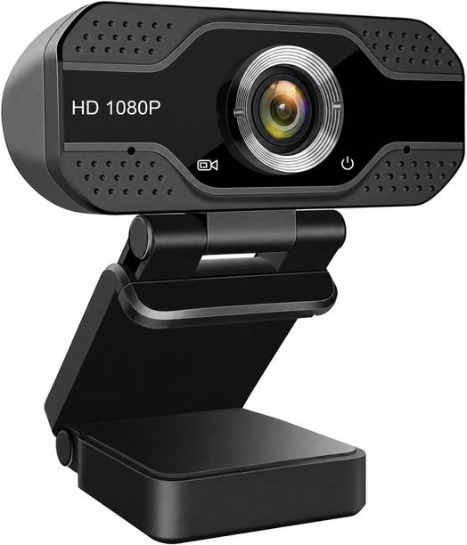 NIMNOM Tvs WC103 Plus without original box for meeting/office/regular use Full HD Webcam 1080p, with Microphone, USB Connectivity
