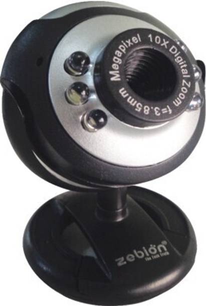 zebion Webcam Tigers Eye 4K Webcam 2160p, with Microphone, Night vision, USB Connectivity