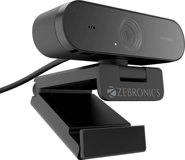 ZEBRONICS Zeb-Live PRO 1920 HD  Webcam with Built-In Microphone with Night Vision Ethernet Connectivity
