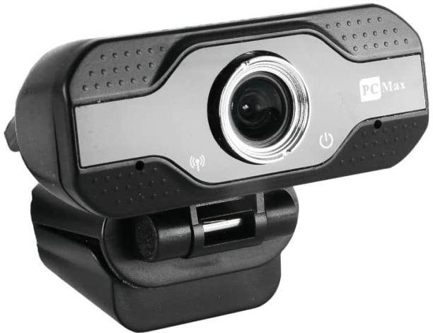 PC Max HD 1080P Digital Webcam with Built-in Mic, Plug and Play Setup, Wide-Angle  Webcam