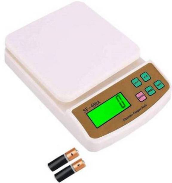 NIPTRON Electronic Digital 10Kg Weight Scale Kitchen Measuring for Fruits,Spice,Food Weighing Scale