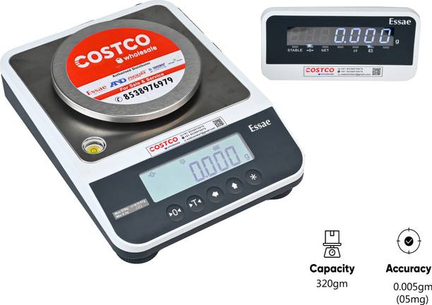 Essae Costco JX 32005 With Extra Display Cap : 320g Accu : 05mg Weighing Scale
