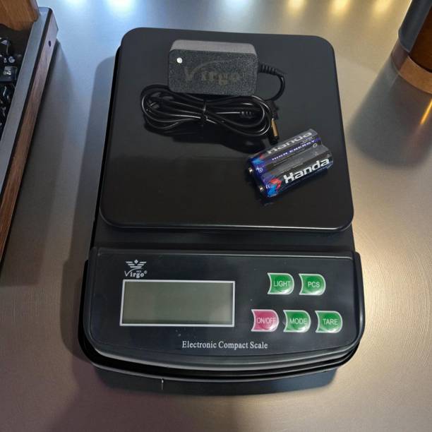 Virgo F400A Professional Kitchen Scale – 10kg Capacity & Tare Function Weighing Scale