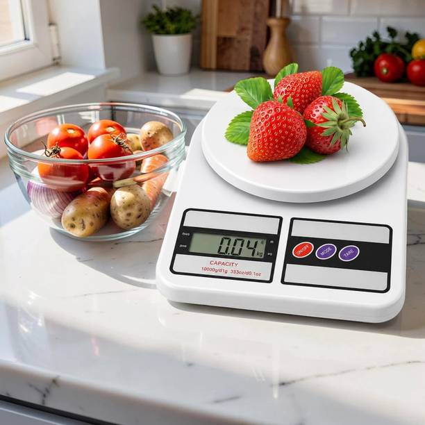 texla Vestureon Electronic Kitchen Scale(white) Weighing Scale