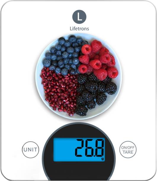 Lifetrons Digital 10KG Kitchen Weight Scale for Food, Baking, Cooking, Diet, and Meal Prep Weighing Scale