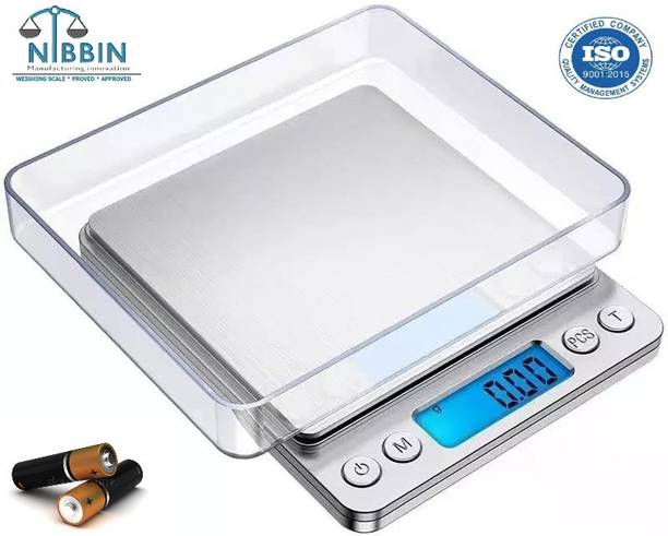 NIBBIN 500 Gr x 0.01 High Precision Digital Jewellery Scale With 6 Months Warranty Weighing Scale