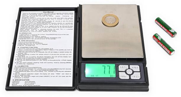 VBR's Group 500x0.01 Gr. High-Precision Digital Scale for Jewellery, Gold & Silver Ornaments Weighing Scale