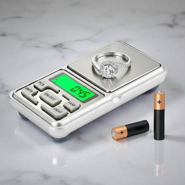 AshmakamMart Digital Weighing Scale for Jewellery – Auto Calibration, Tare Weighing Scale