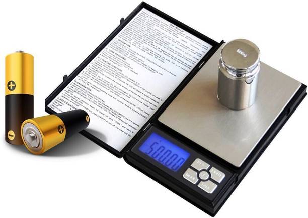 WEIGHOUSE 500 Gram Capacity Digital Notebook Weighing Scale For Jewellery Shop, Lab Weighing Scale