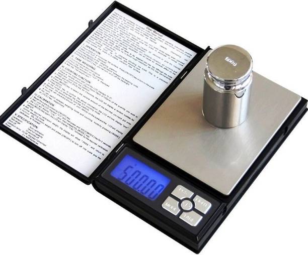 WEIGHOUSE 500 Gram x 0.01 Digital Notebook Weighing Scale With High Accuracy For Jewellery Weighing Scale