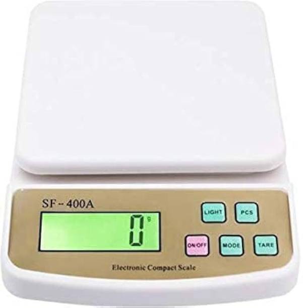 GripIt 10Kg Weight Machine with Fast Response Sensor for Shop, Home Weighing Scale Weighing Scale