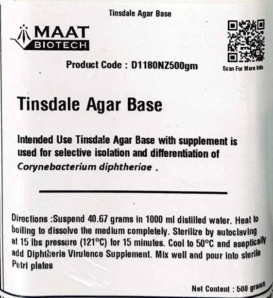 MAAT BIOTECH Tinsdale Agar Base Weight Box