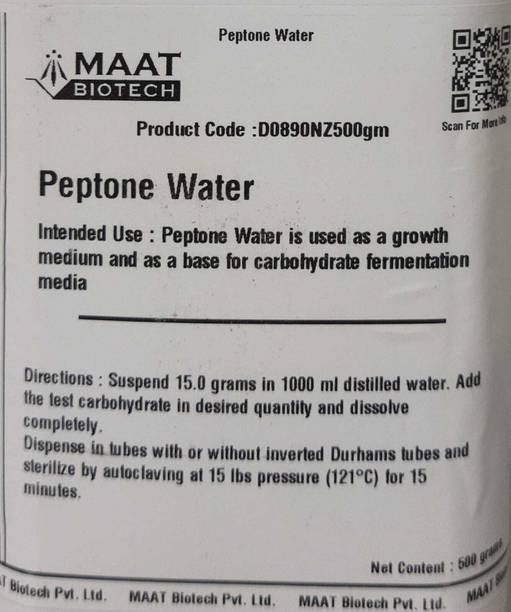 MAAT BIOTECH Peptone Water Weight Box