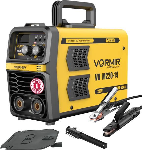 iBELL VORMIR VR M220-14 MMA Welding Machine,220A with Hot Start, Anti-Stick Functions, Inverter Welding Machine