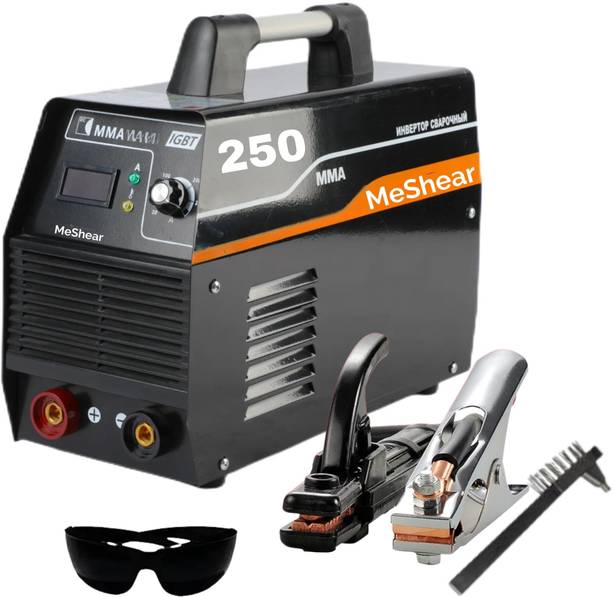 MeShear 250A Digital Display IGBT MMA/ARC Hot start anti stick welder 1/16"-1/8" rod Inverter Welding Machine