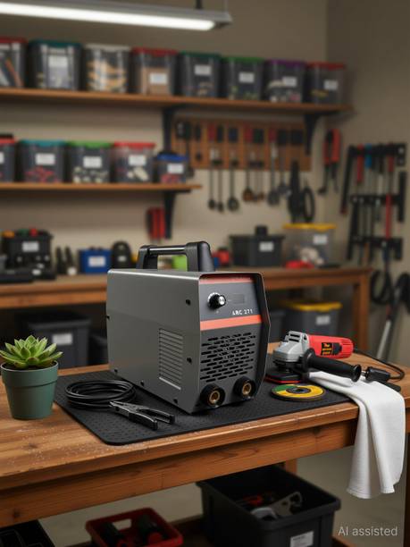 Hillgrove WMHC1202M3 271Amp Welding Machine With 100MM Wheel Diameter Angle Grinder Inverter Welding Machine