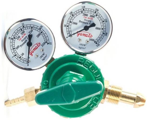 Colorado DOBULE Brass Oxygen Gas Pressure Regulator, For Industrial Laser Welding Machine