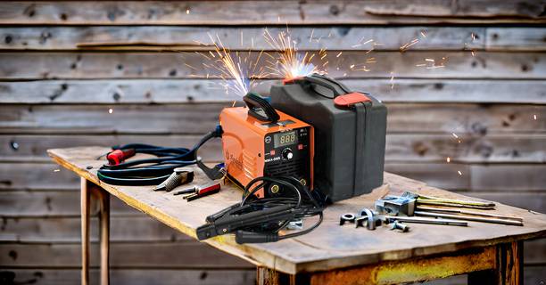 ambay ARC 265 Single Phase Welding Machine With 1.2mm Cable & 1.8mm Holder (120AMP) Transformer Welding Machine