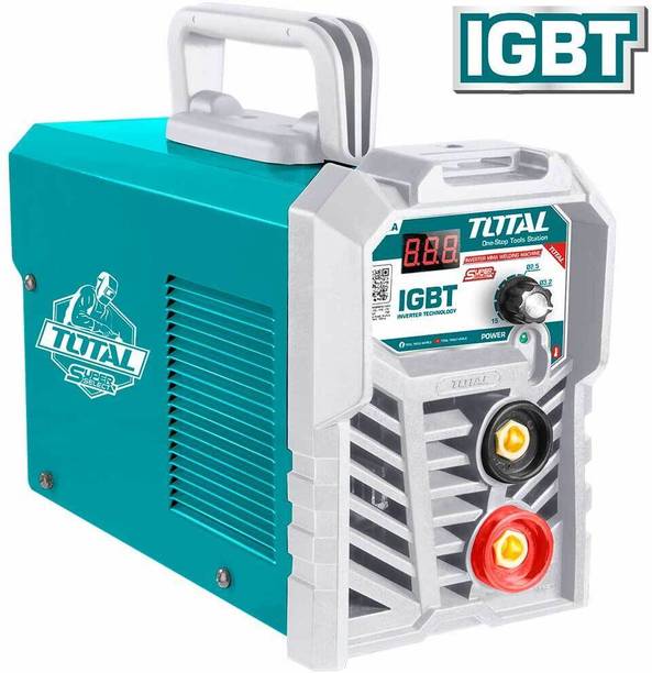 TOTAL 130A Single Phase IGBT Lightweight & Portable, Antistick, Hot start -TW21302 Inverter Welding Machine