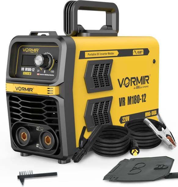 iBELL VORMIR VR M180-12 MMA Welding Machine,180A with Hot Start,Anti-Stick,VRD & IGBT, Inverter Welding Machine