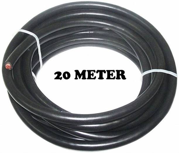 SHIV ALASKA 20.METER (65.1 feet )Welding Machine cable 100% Copper 25. SQ/MM Inverter Welding Machine