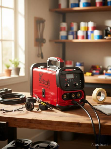 RAJROYALS 4 in 1 Gasless 250 MIG Welding Machine 0.8/1.0mm flux core wire, ARC, Lift TIG Inverter Welding Machine