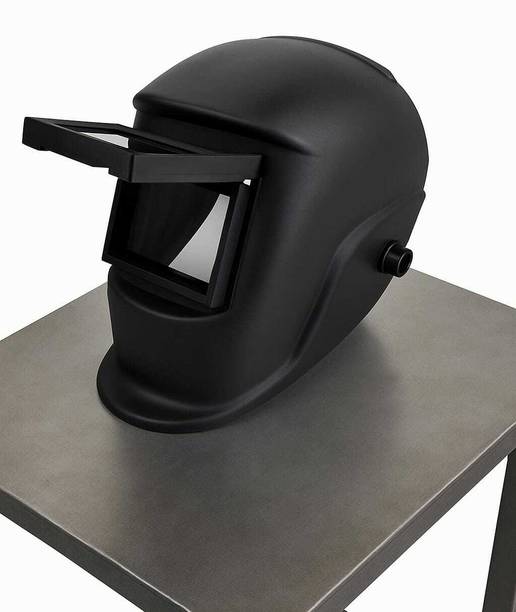 ambay Welding Helmet with Black Glass and Clear Lens Fa...