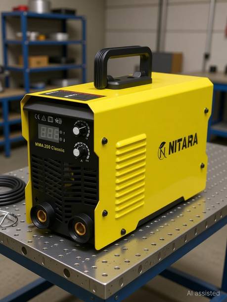 Nitara 250Amps Hot Start, single phase continue use for IRON and STEEL fabrication Inverter Welding Machine