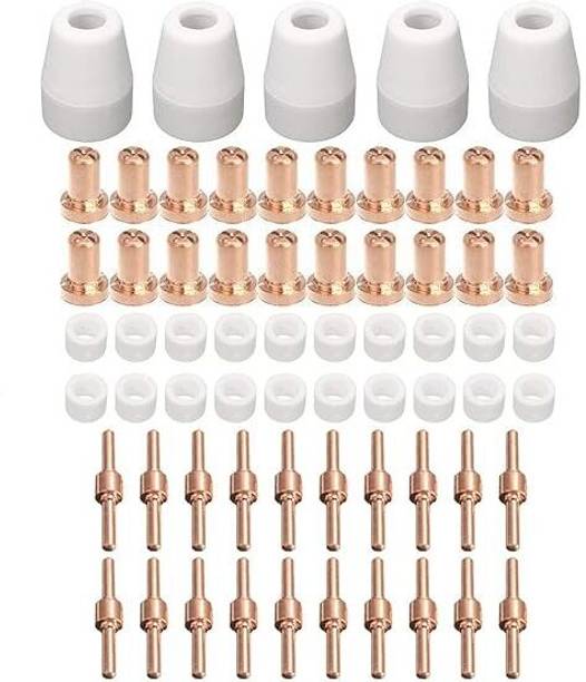 Colorado PT31 Plasma Torch Tips Electrode Nozzle 65PCS Plasma Torch 40A CUT Laser Welding Machine