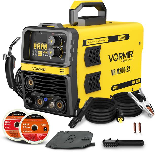 iBELL VORMIR VR M200-22, 200A, 220V, MMA/MIG/MAG/TIG Lift, VRD, IP21S, 4-in-1 IGBT Inverter Welding Machine