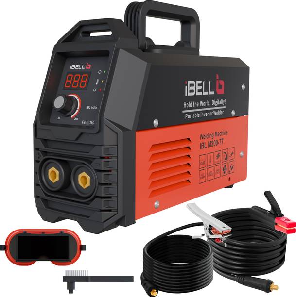 iBELL IBL M200-77SC ARC Welding Machine 200A with Hot Start,IGBT,Arc Force,Anti-Stick, Inverter Welding Machine